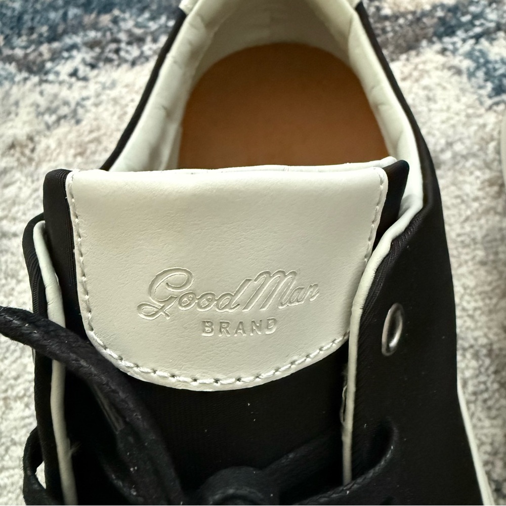 Good Man Brand, Legacy Lo Top Sneakers. Black and White - Picture 8 of 16